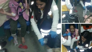 Bu sağlık görevlisine can feda