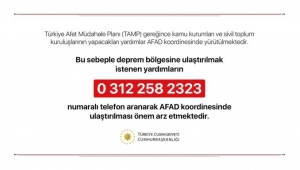 Cumhurbaşkanlığı'ndan depremle ilgili önemli uyarı...!