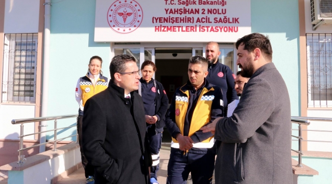 Sağlık Müdürü Ağırtaş, sahada hizmetleri inceledi