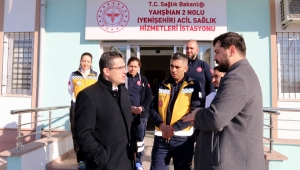 Sağlık Müdürü Ağırtaş, sahada hizmetleri inceledi