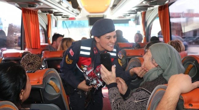 Jandarmanın kadına şiddet hassasiyeti