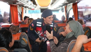 Jandarmanın kadına şiddet hassasiyeti