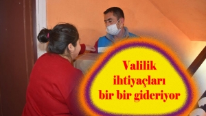 Hayırseverlerin yardımları kapı kapı ulaştırılıyor