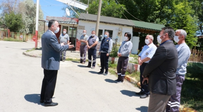 Belediye Başkanı Saygılı personelin bayramını kutladı