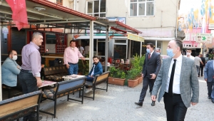 Başkan Saygılı normalleşme sürecinde esnafı ziyaret etti