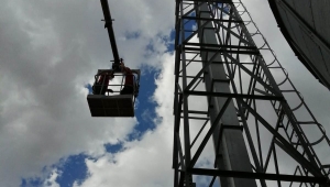 Çekirdek fabrikasındaki helezona sıkışan kişi hayatını kaybetti