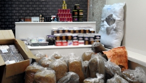 Hepsi apartman deposunda ele geçirildi