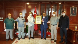 Müftü Yaşar'a hayırlı olsun ziyareti