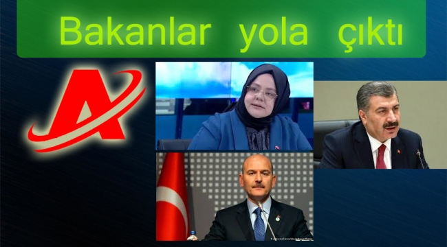 3 bakan patlama bölgesine gidiyor