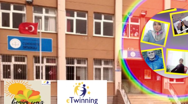 eTwining projesi ile öğrencilerin eğitimine katkı sağlanıyor