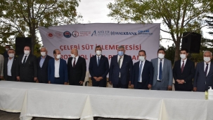 Atıl durumda olan Çelebi Süt İşletmesi yeniden üretime hazır