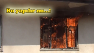 Yaşlı adamın parasını çalıp evini yaktılar