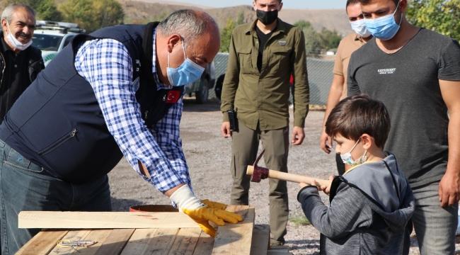 Kırıkkale'de sokak hayvanlarına sıcak yuva