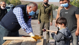 Kırıkkale'de sokak hayvanlarına sıcak yuva