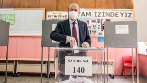 Kuzey Kıbrıs Türk Cumhuriyeti'nin yani Cumhurbaşkanı seçildi