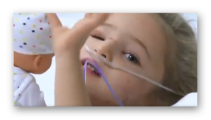 "Geçmiş olsun canım yavrum"