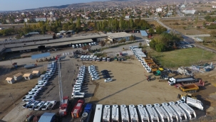 Kırıkkale Belediyesi hizmet araçlarını artırdı