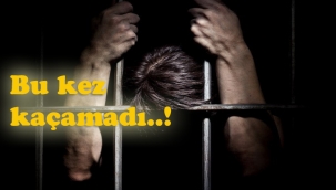 Firari suçluyu polis kontrol noktasında yakaladı