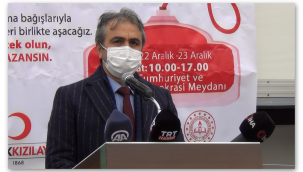 Milli Eğitim Müdürü Tüfekçi, " Bu vatan için kanımızı da, canımız da vermeye hazırız"