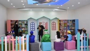 Çocukların rüyası Bebek ve Çocuk Kütüphanesiyle gerçek oldu