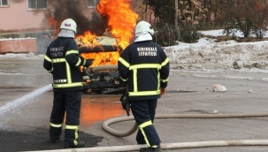 Kırıkkale itfaiyesi her çağrı için seferber oluyor