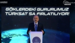 Türksat 5A uzaya fırlatılıyor