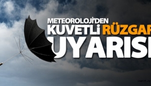 Valilikten fırtına uyarısı....!