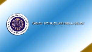 Açıköğretim sınav sonuçları açıklandı