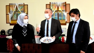 Her bir eserde duygu ve alın teri var