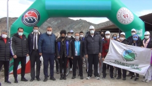 Gençler, pandemi için pedal çevirdi