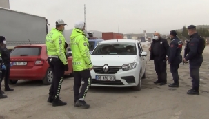  HES kodu riskli çıkan iki sürücü karantina yurduna yerleştirildi.