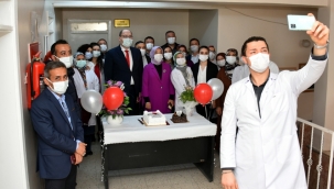 Tıp Bayramı yaş pasta ile kutlandı