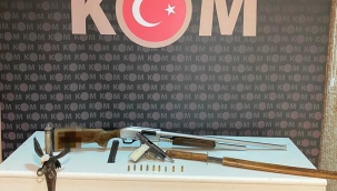 Kırıkkale'de ruhsatsız silah operasyonu