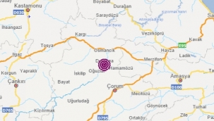 Son Dakika..! Çorum'da deprem