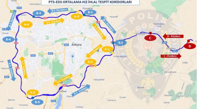 Sürücüler dikkat..! Güzergaha 12 adet yerleştirildi