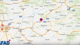 Çorum'da deprem…!