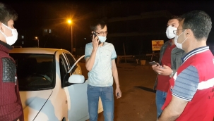 Şok uygulamada belgesiz olanlara ceza kesildi