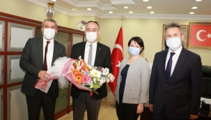 "Çevre Günü" Nedeniyle Belediye Başkanı Saygılı'ya Ziyaret