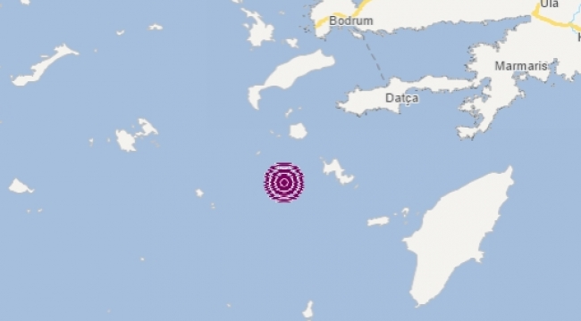 Muğla'da deprem..!