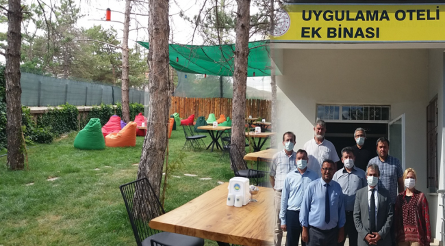 Uygulama otelinde kapasite artırımı yapıldı