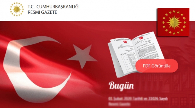 Resmi Gazete'de çok sayıda yeni atama..!