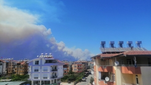 Antalya Manavgat'taki yangın..! 5 mahalle boşaltıldı