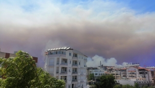 Antalya Manavgat'taki yangın..! Bölgeye helikopterler sevk ediliyor