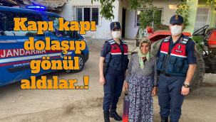 Jandarma kimsesizlerin kimsesi oldu