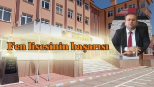 Kırıkkale Fen Lisesi gurur tablosu oldu