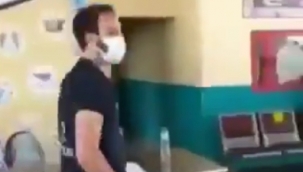 Otogarda aşıya davet eden sağlık görevlisi hakkında karar