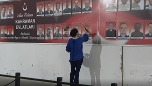 Şehide olan sevgisi objektiflere yansıdı