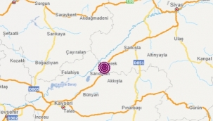 Kayseri'de deprem..!