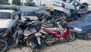 Kırıkkale'de çalıntı motosikletler ele geçirildi