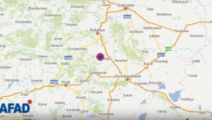 Kütahya'da deprem..!